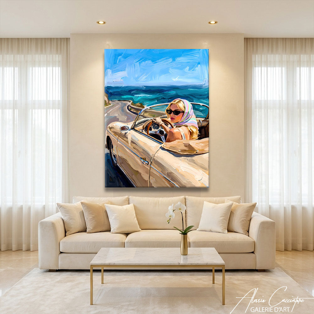 Peinture Femme Mode