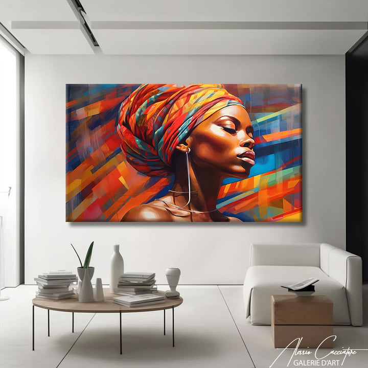 peinture africaine couleur