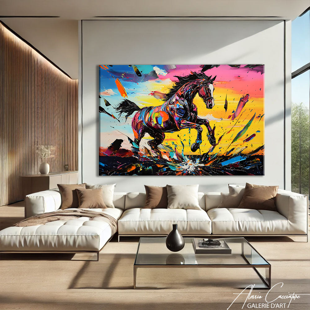Cadre Cheval Couleur