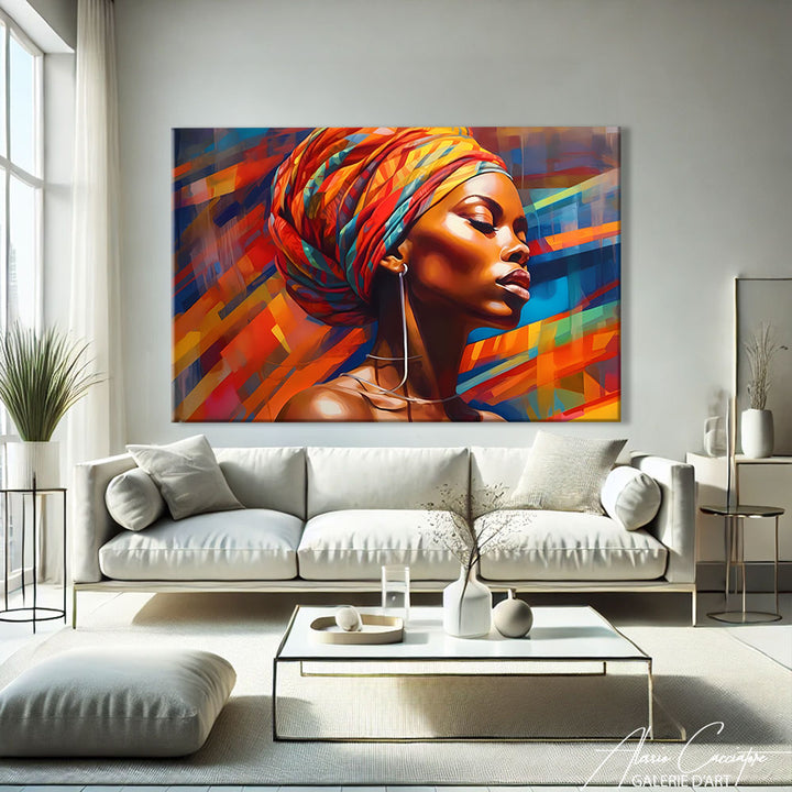 Tableau Africain moderne