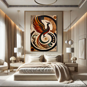 Tableau Art Déco Coloré