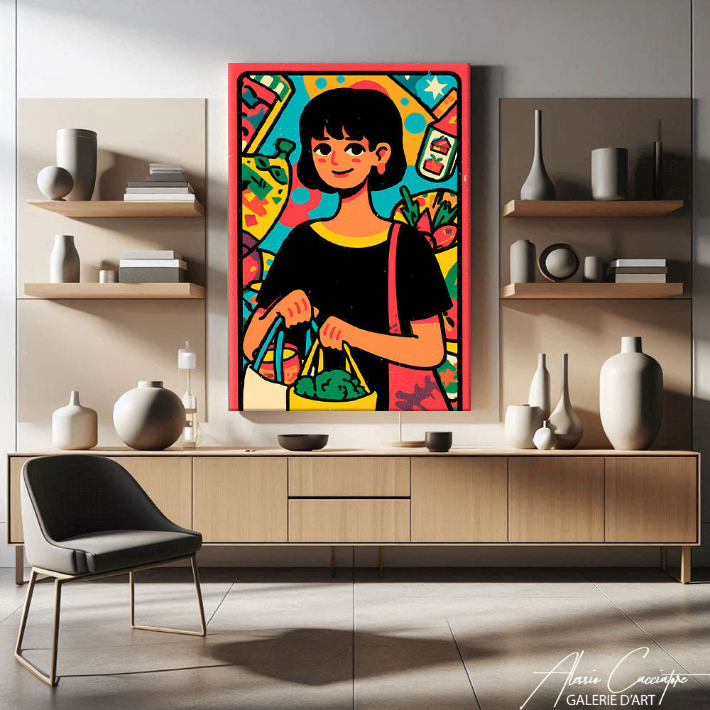 Tableau Couleur Moderne