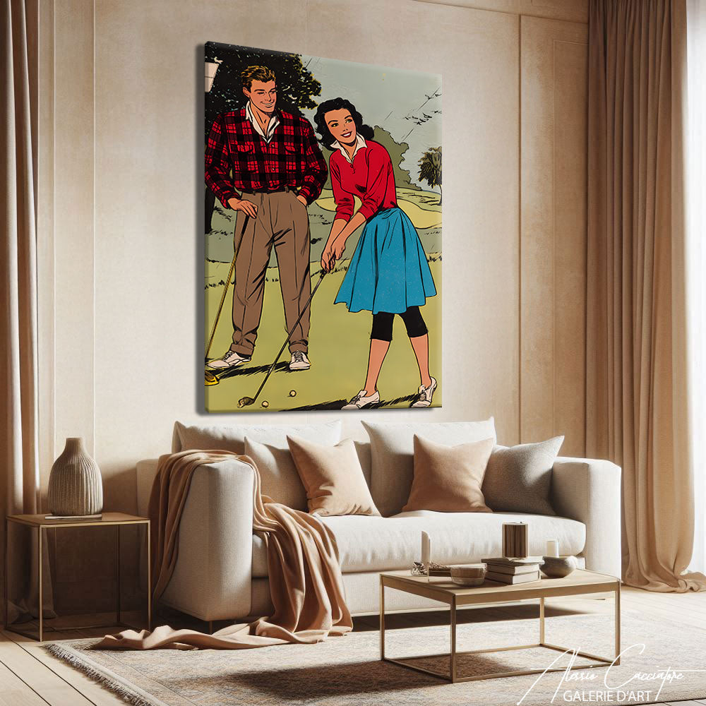 tableau vintage