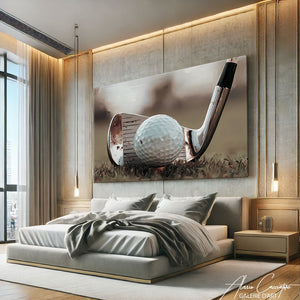 Tableau golfeur