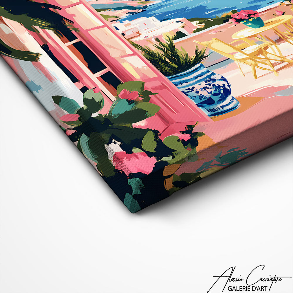Art Mural Bord De Mer Original