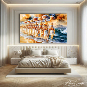 Toile Style Balinais