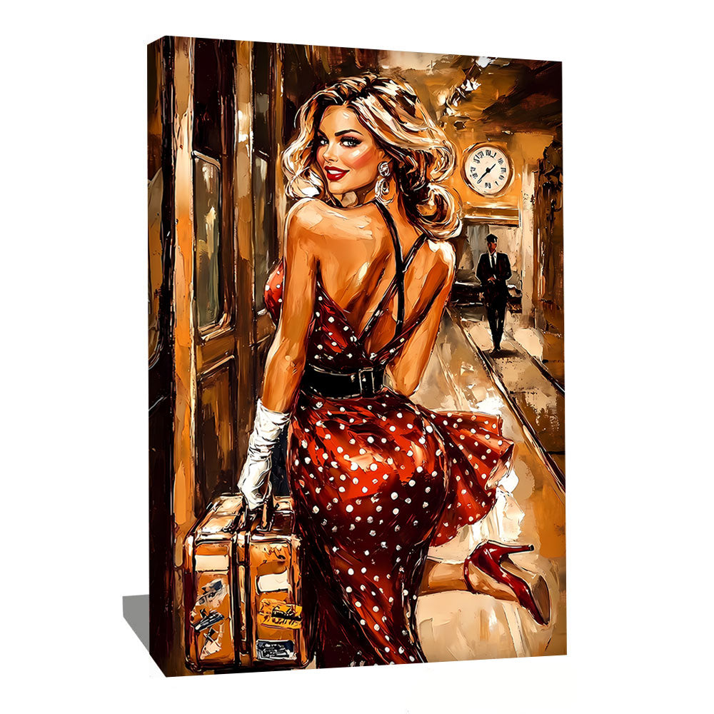 Tableau Femme Glamour