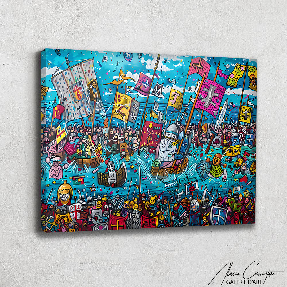 Tableau Pop Art Enfant
