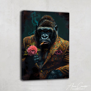 Gorille Toile Tableau
