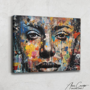 tableau salon street art