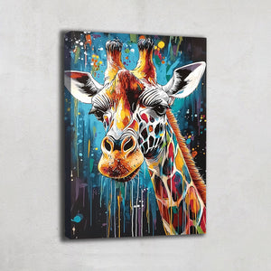 TABLEAU GIRAFE DÉCO