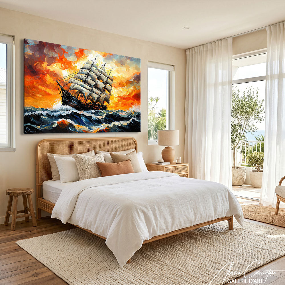 tableau bateau