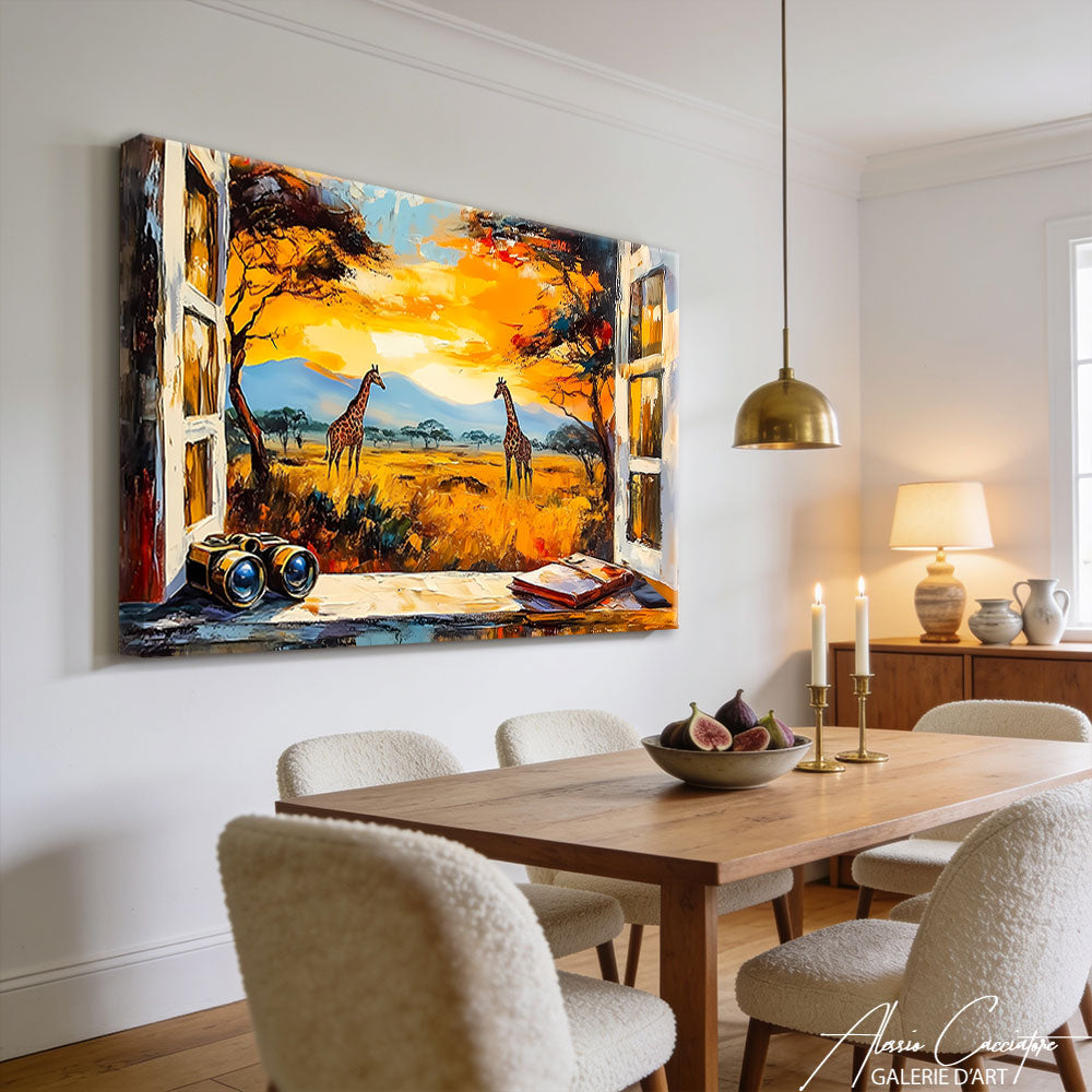 Décoration Murale Avec Fenetre Ouverte