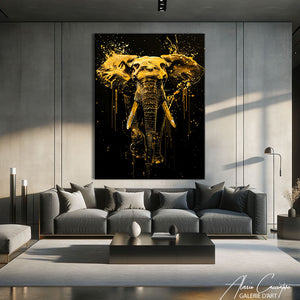 Tableau Avec Un Éléphant