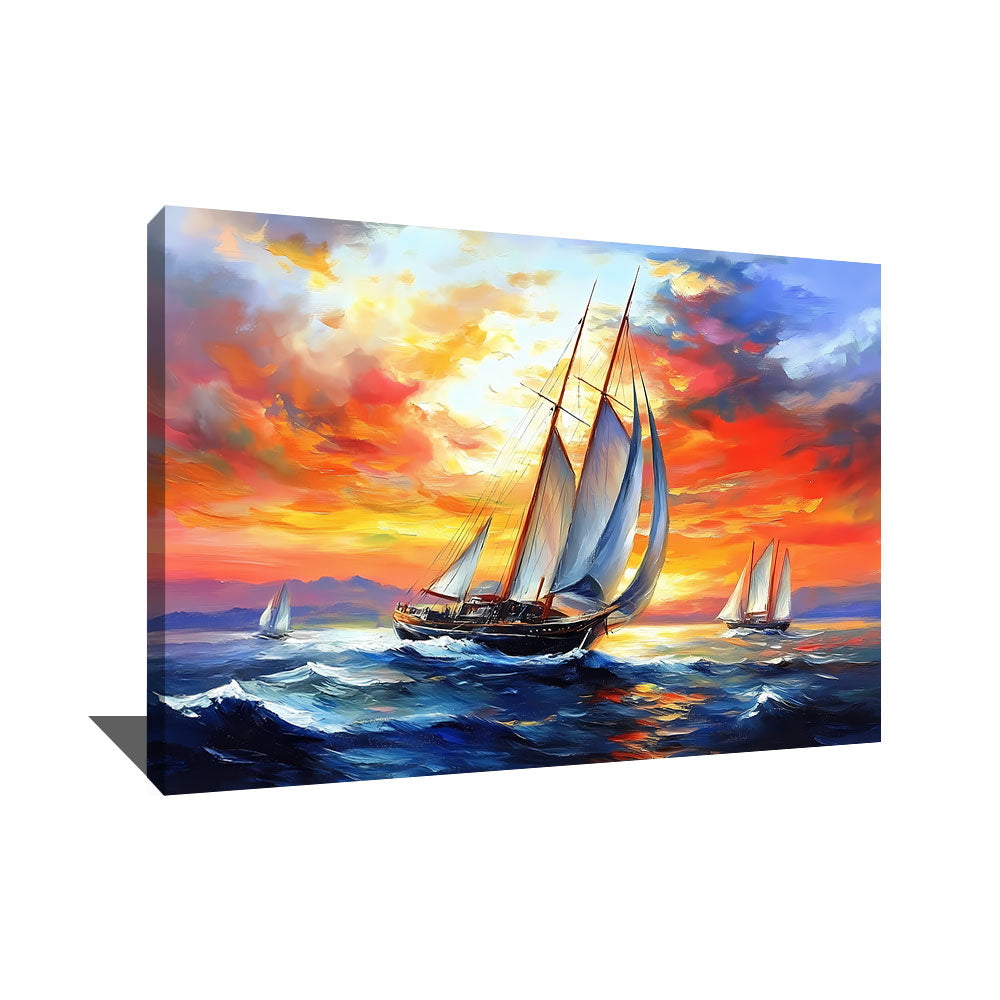 TABLEAU ABSTRAIT MARINE