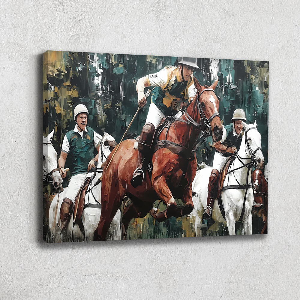 Tableau Joueurs De Polo