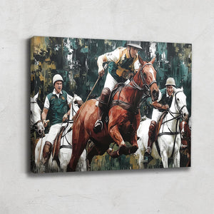 Tableau Joueurs De Polo