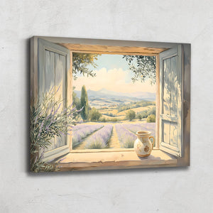 Tableau Provencal Peinture Huile