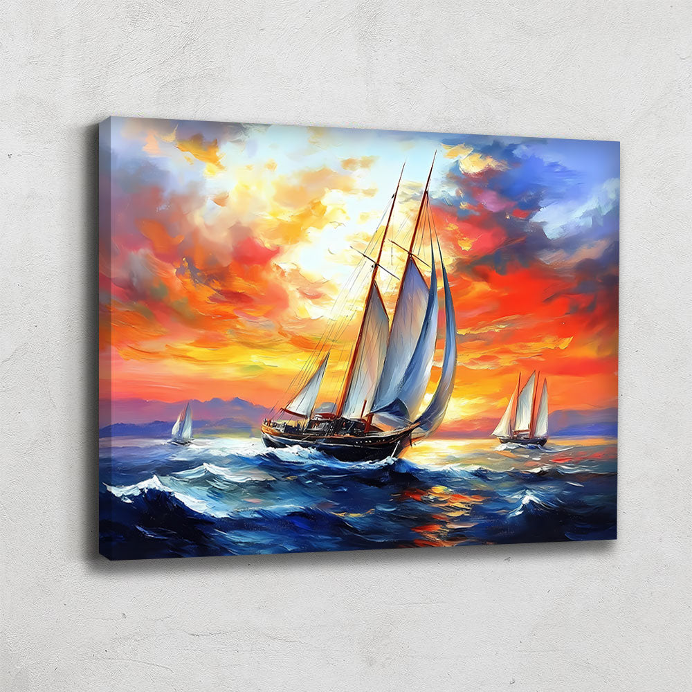 TABLEAU ABSTRAIT MARINE
