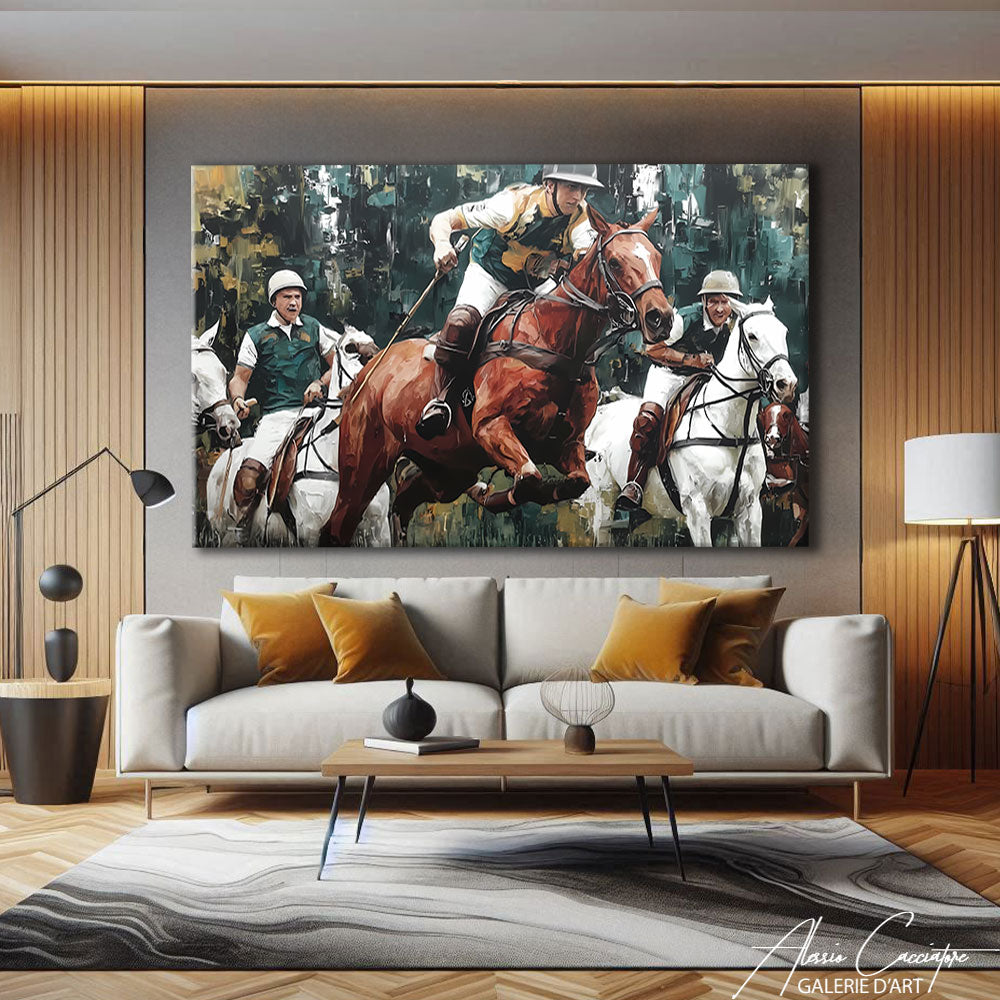 Tableau Joueurs De Polo