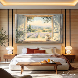 Toile Provencal Peinture Huile