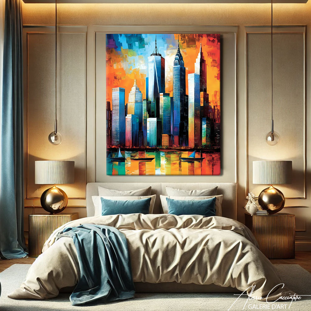 Tableau pour salon cosy
