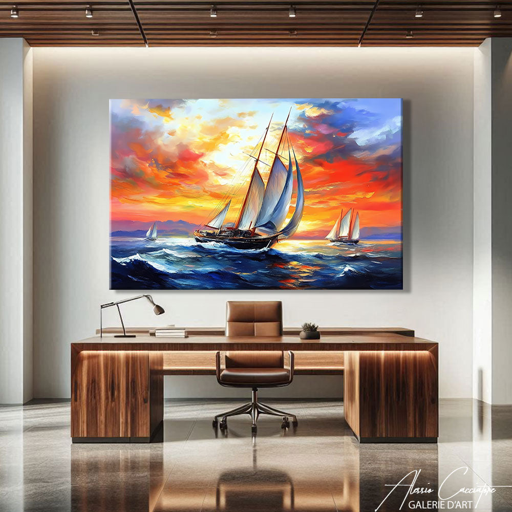 tableau bateau
