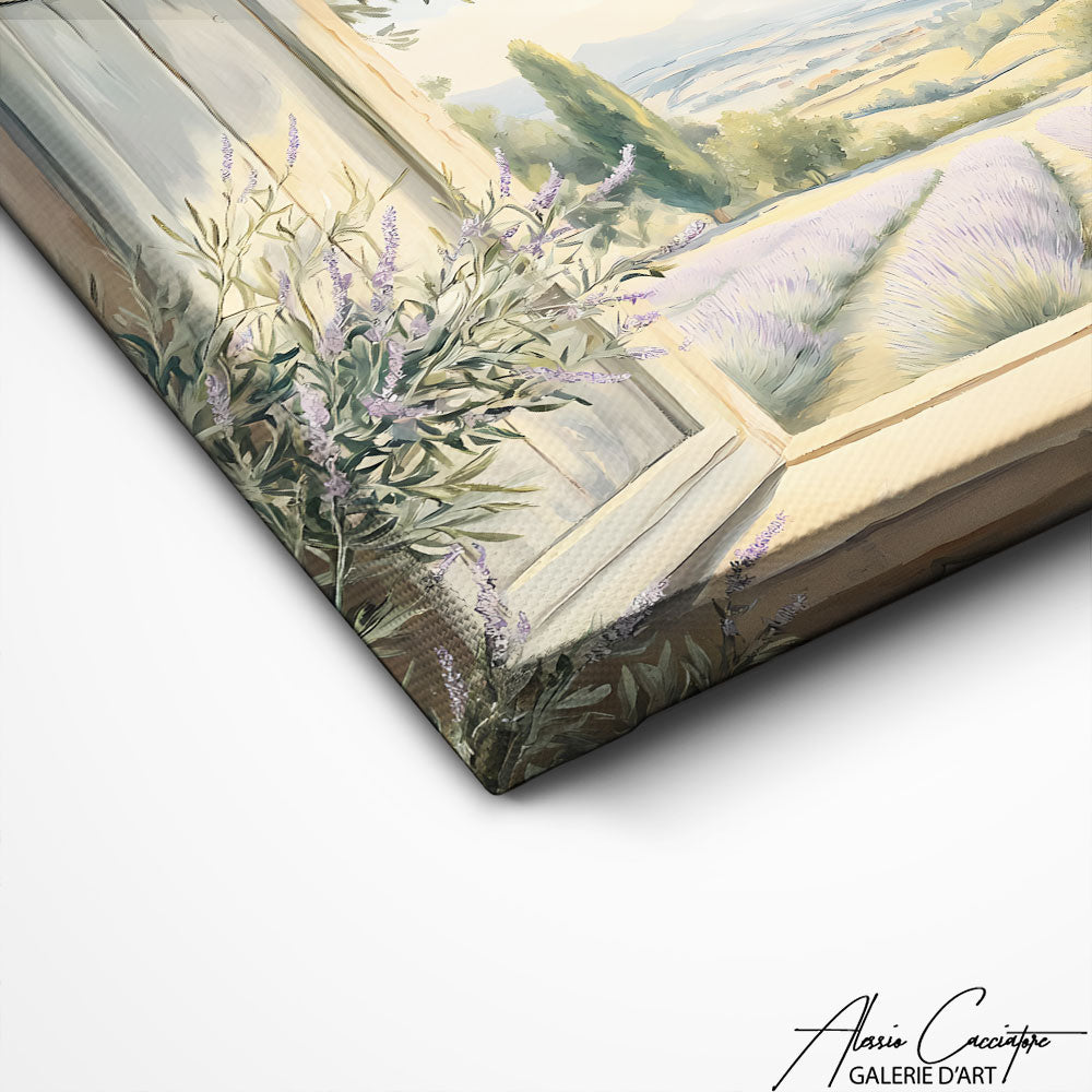 Art Mural Provencal Peinture Huile