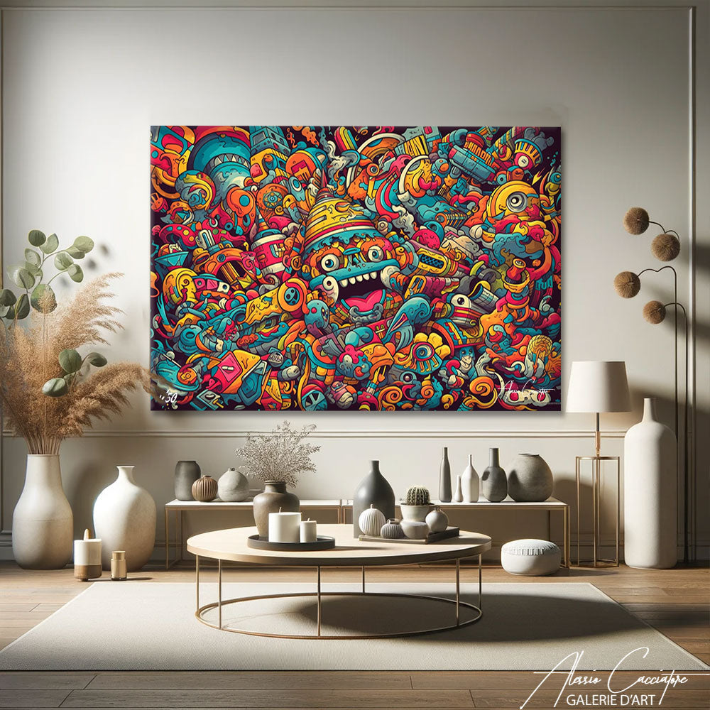 Tableau Plexiglas Street Art 