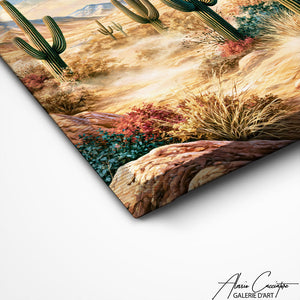 Art Mural Desert Cactus