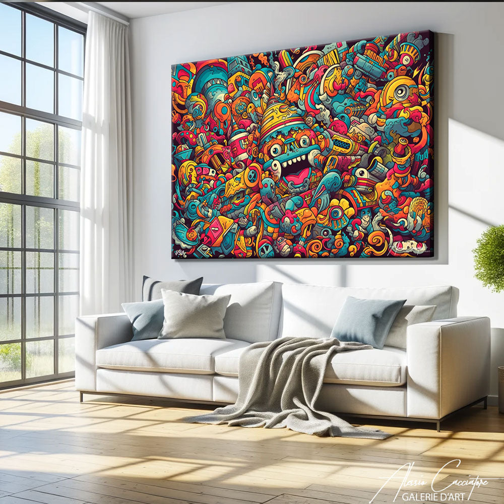 Tableau Plexiglas Street Art 