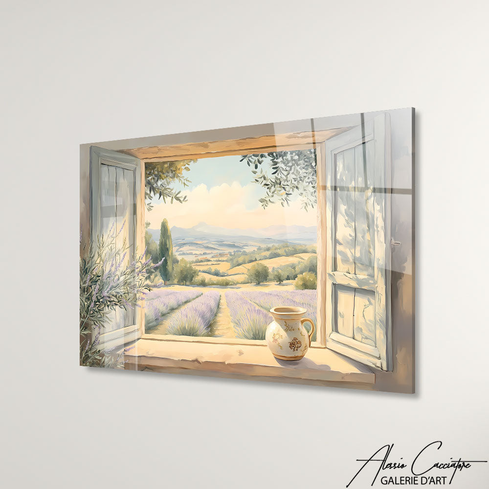 Cadre Provencal Peinture Huile
