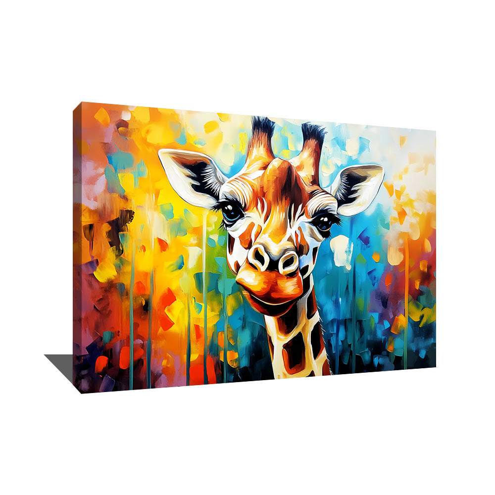 TABLEAU GIRAFE ENFANT