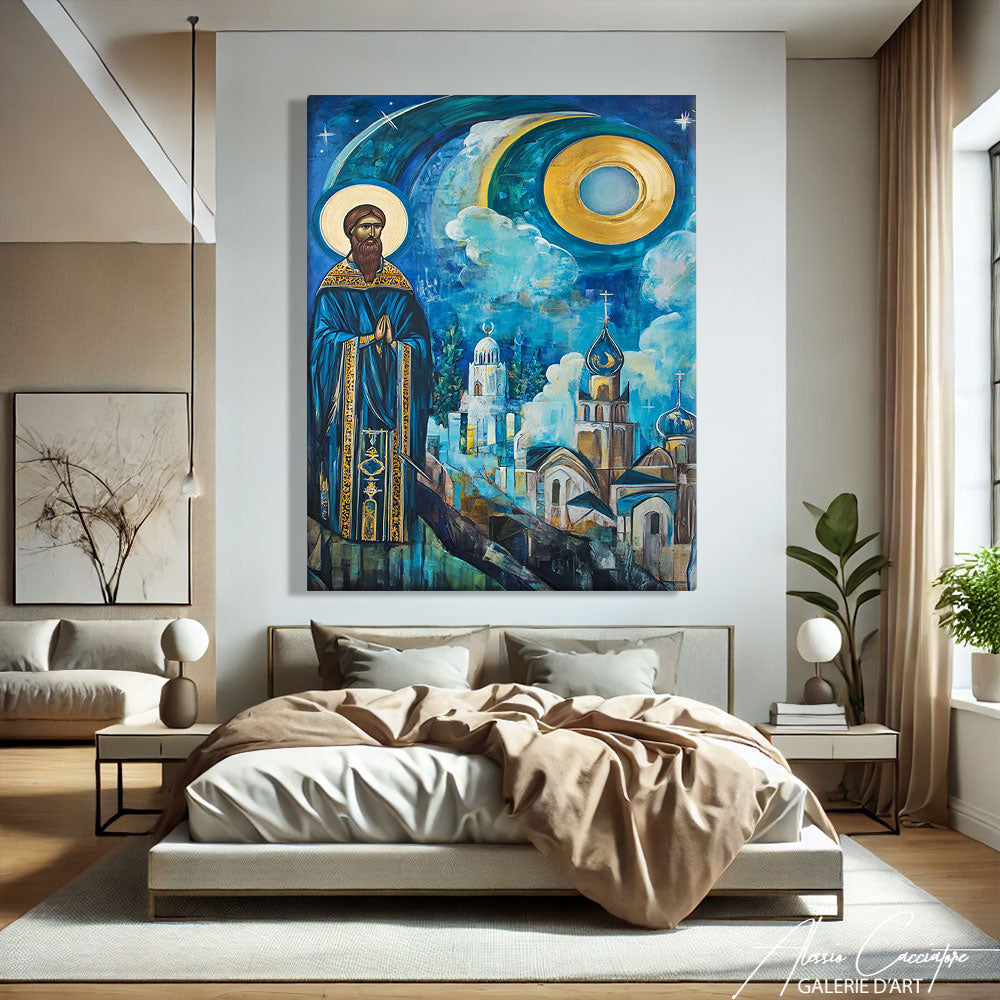 tableau église