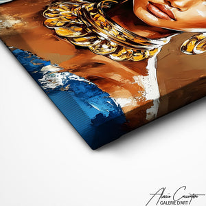 Art Mural Femme Ethnique