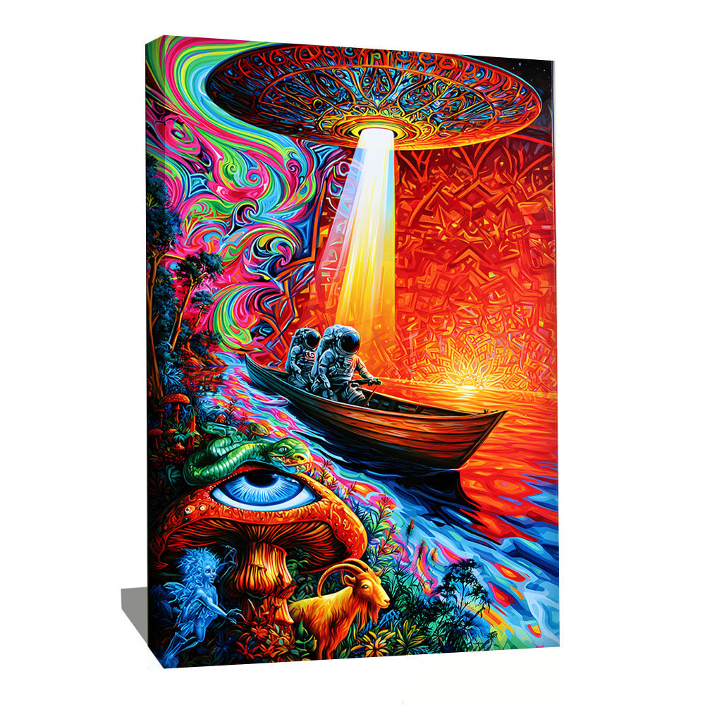 Tableau Psychedelique Artiste