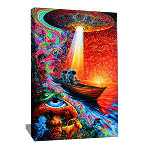 Tableau Psychedelique Artiste