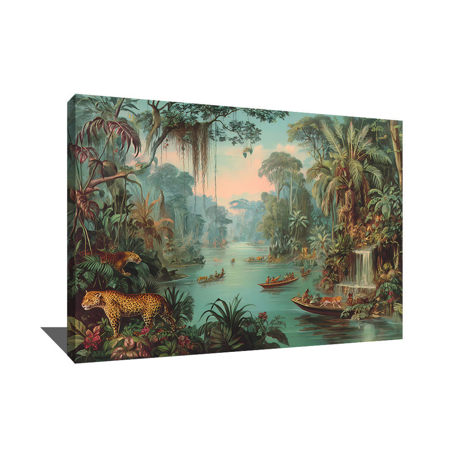 TABLEAU FORET AMAZONIENNE AlessioCacciatore