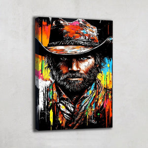 TABLEAU COWBOY POP ART