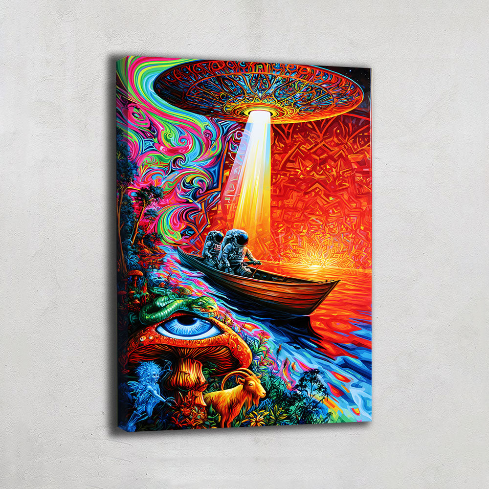 Tableau Psychedelique Artiste