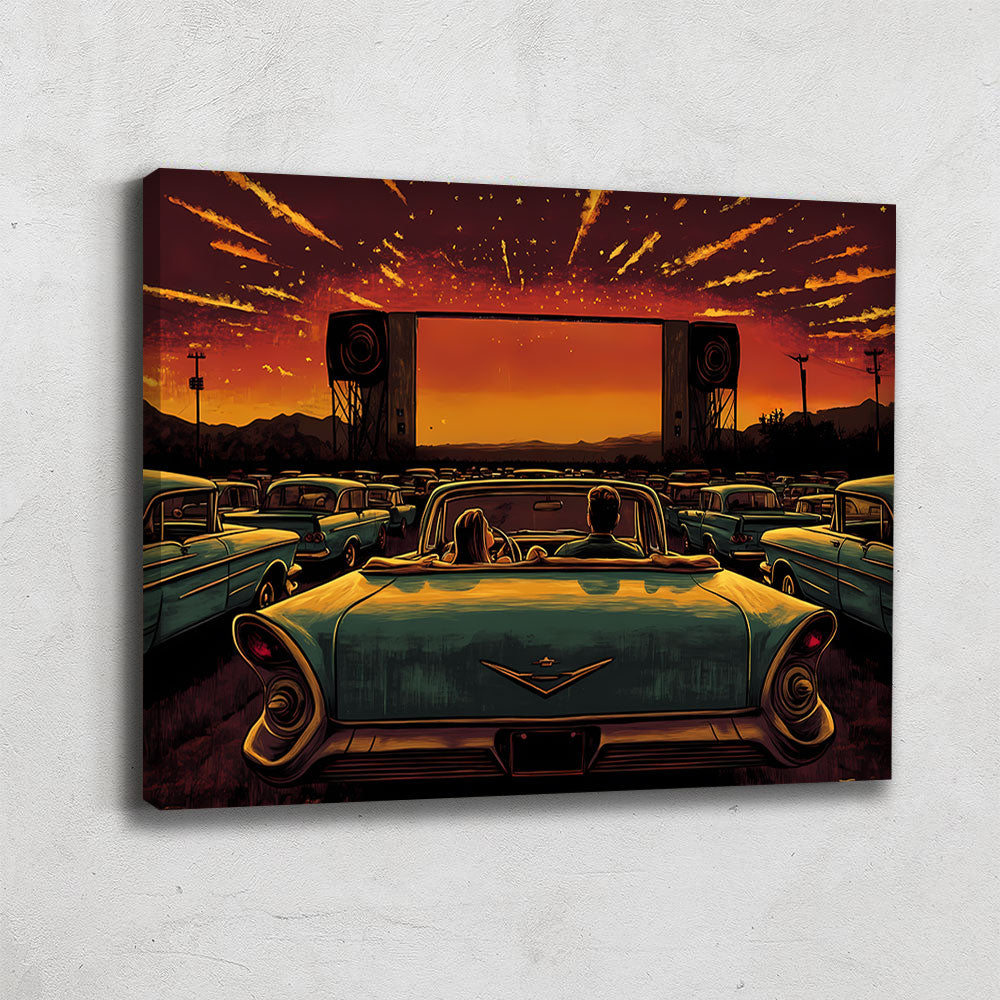 Tableau Cinéma Vintage