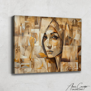 Tableau Cubisme Vintage