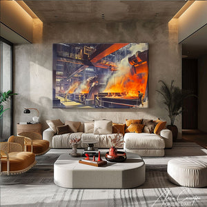 Tableau salon design
