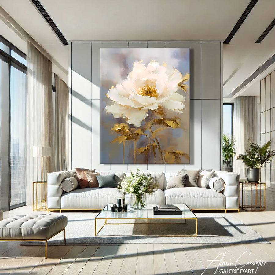 TABLEAU PIVOINES BLANCHES – mise en situation