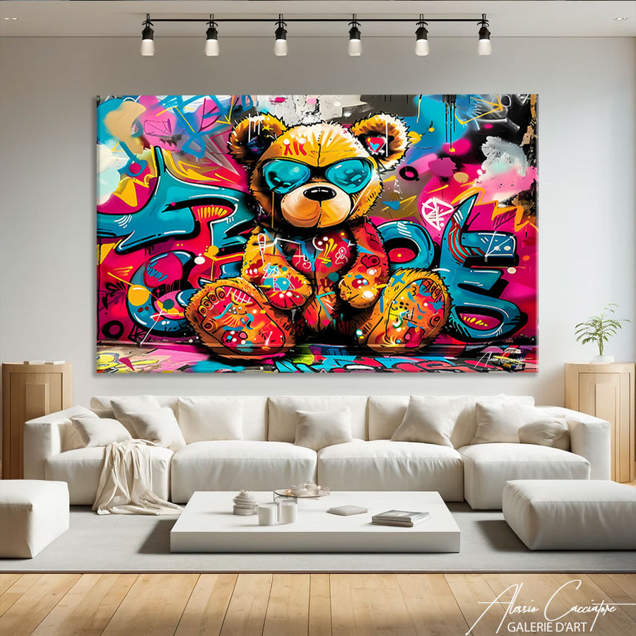 Tableau Style Street Art – mise en situation