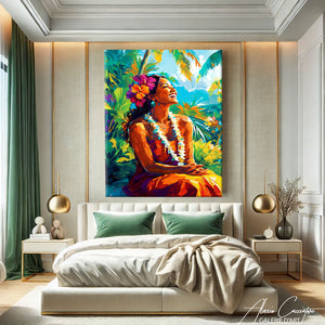 Tableau Vert Tropical