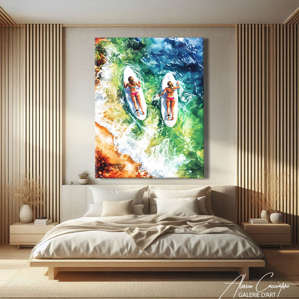 Toile Deco Surf