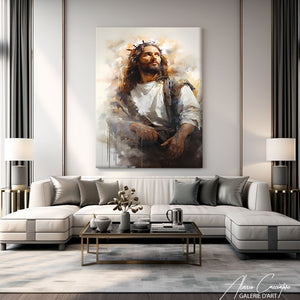 tableau religieux vintage