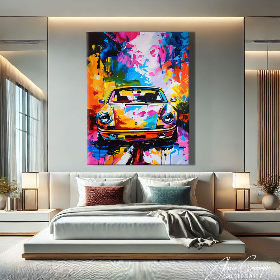 Cadre Photo Porsche 911 – mise en situation
