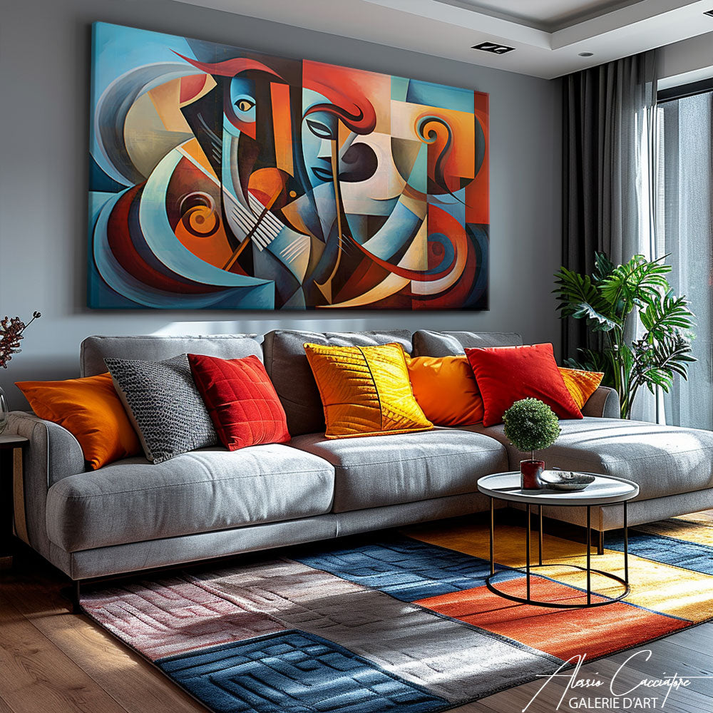 Tableau Style Cubiste